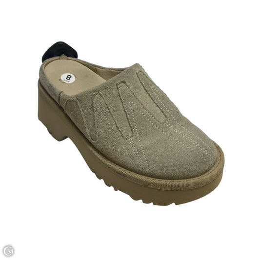 Shoes Designer By Ugg In Tan, Size: 8
