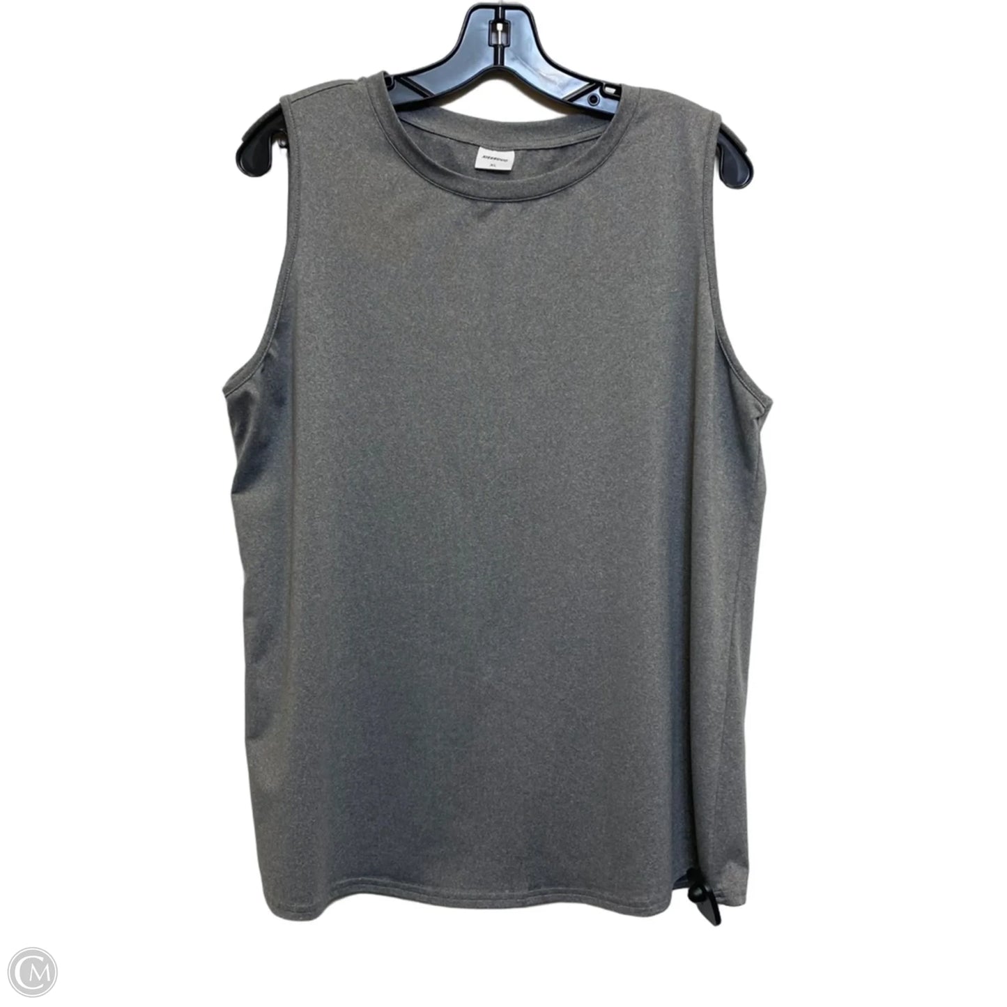 Athletic Tank Top By Xieerduo In Grey, Size: Xl