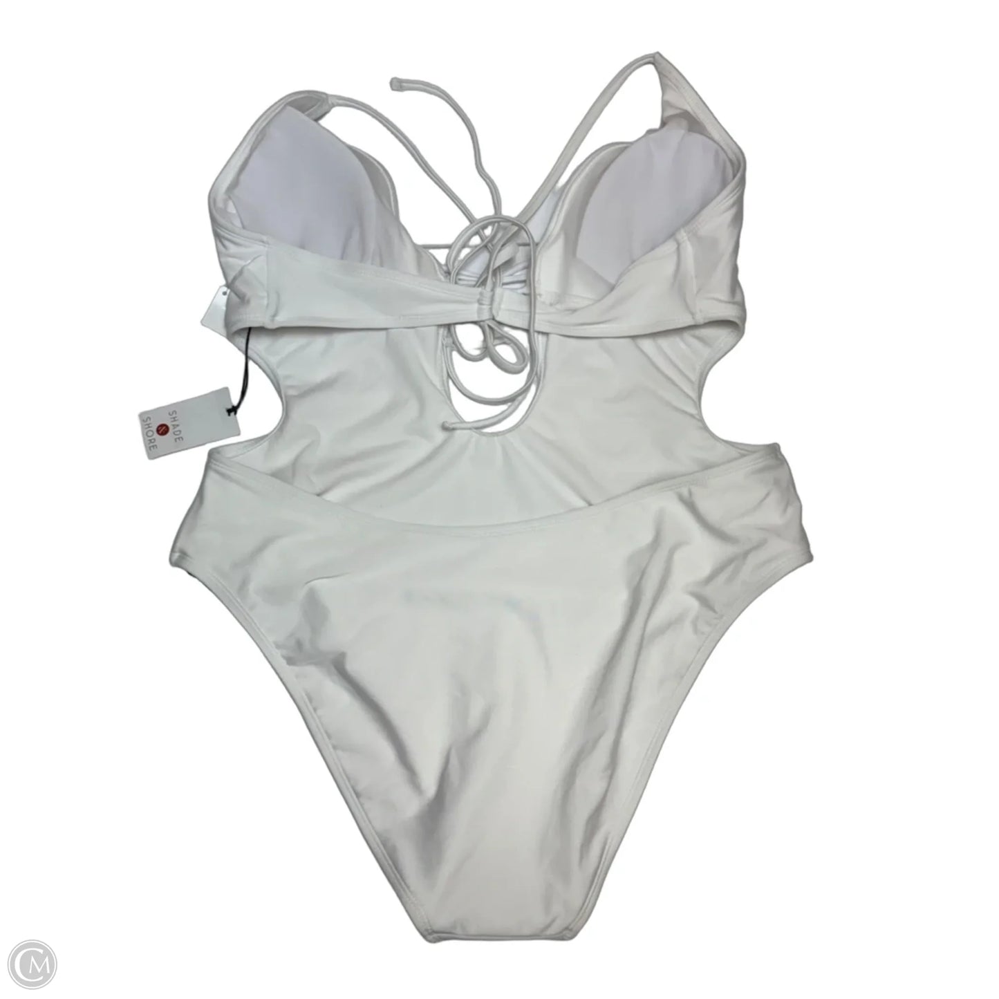 Swimsuit By Shade & Shore In White, Size: Xl