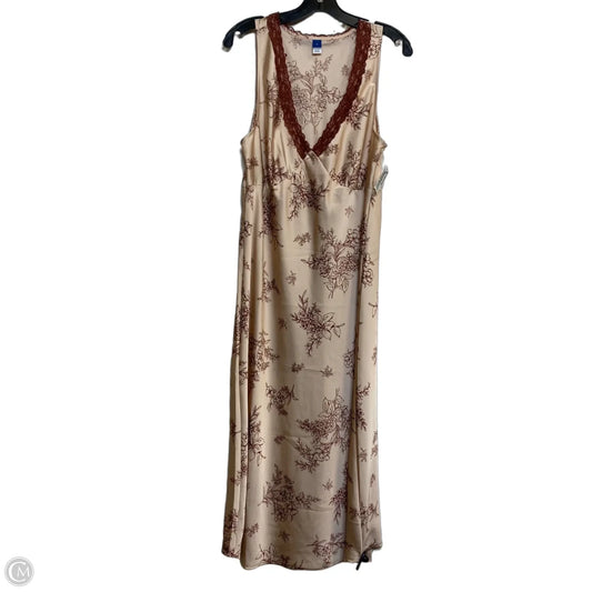 Dress Casual Maxi By Old Navy In Pink & Red, Size: L