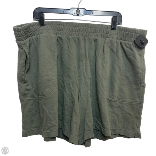Shorts By Terra & Sky In Green, Size: 2x