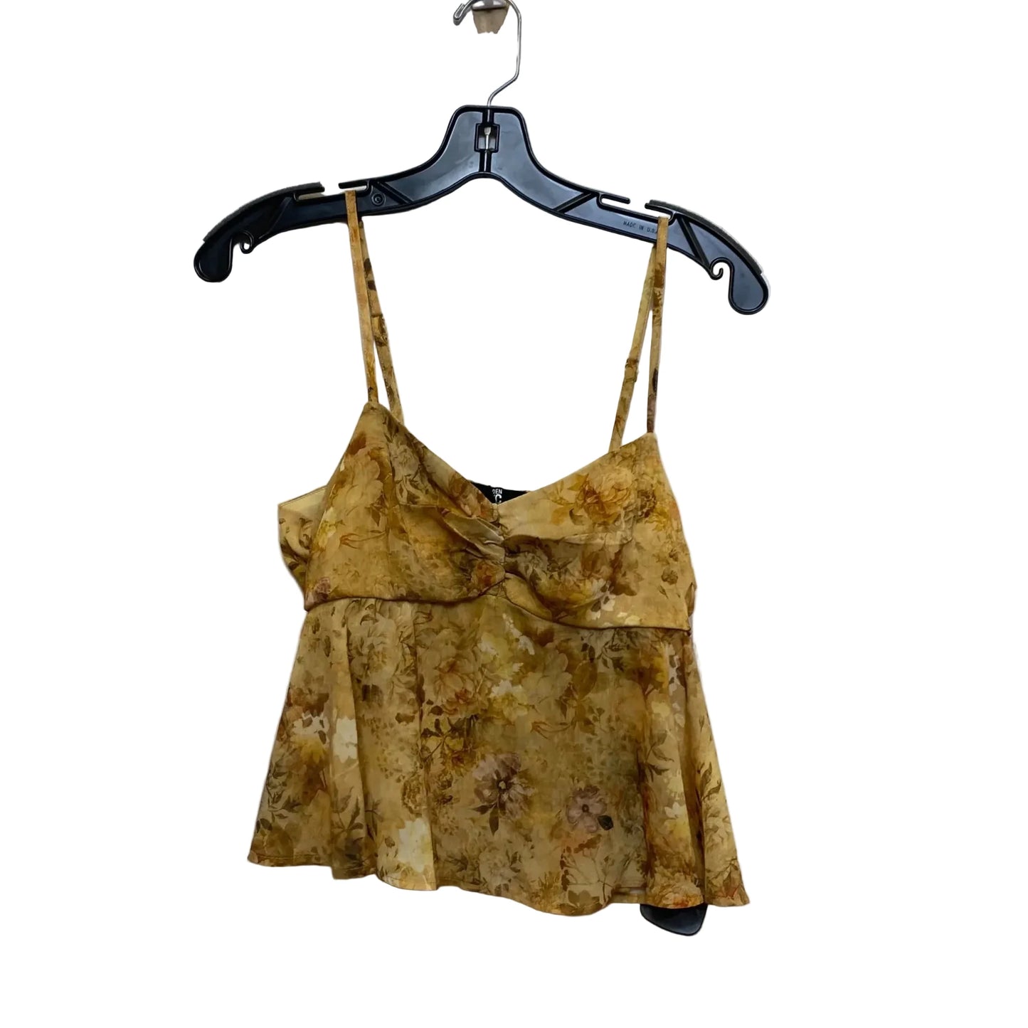Top Sleeveless By Madden Nyc In Yellow, Size: L