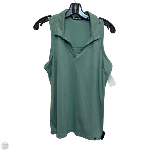 Athletic Tank Top By Travis Matthew In Green, Size: M