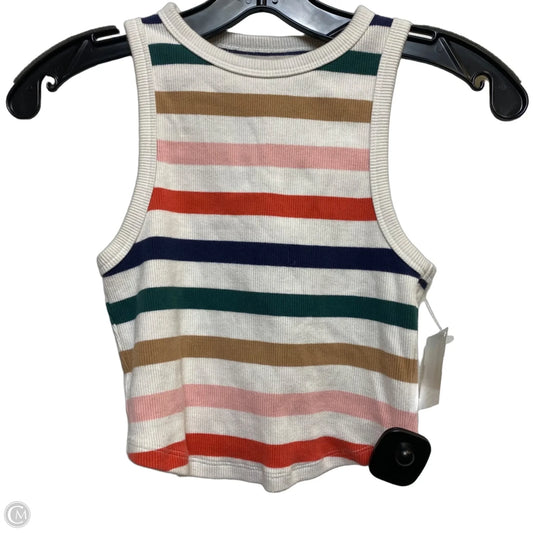 Top Sleeveless By Aerie In Nautical Print, Size: S