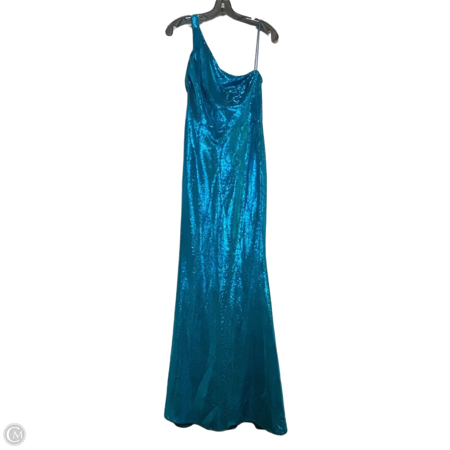 Dress Party Long By Fashion Nova In Blue, Size: L