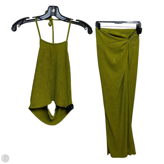 Skirt Set 2pc By Shein In Green, Size: M
