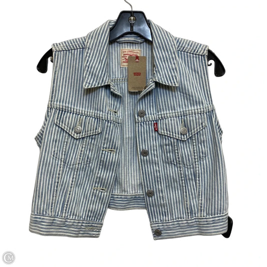 Vest Other By Levis In Blue & White, Size: S