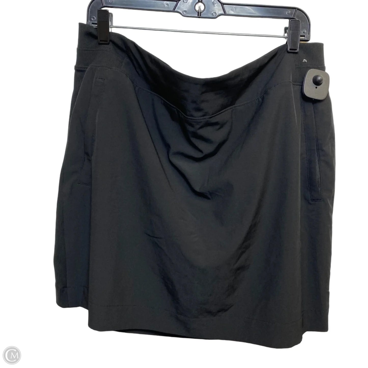 Athletic Skort By Members Mark In Black, Size: Xxl