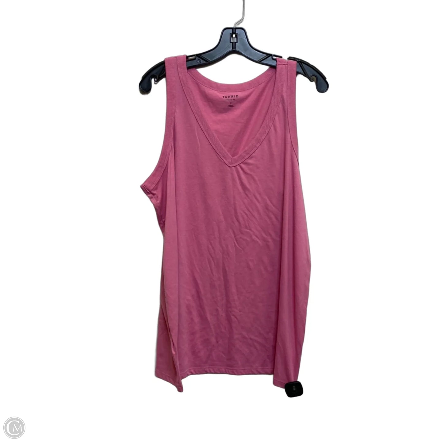 Top Sleeveless By Torrid In Pink, Size: 2x