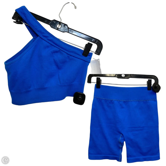 Athletic Shorts 2pc By Cme In Blue, Size: M