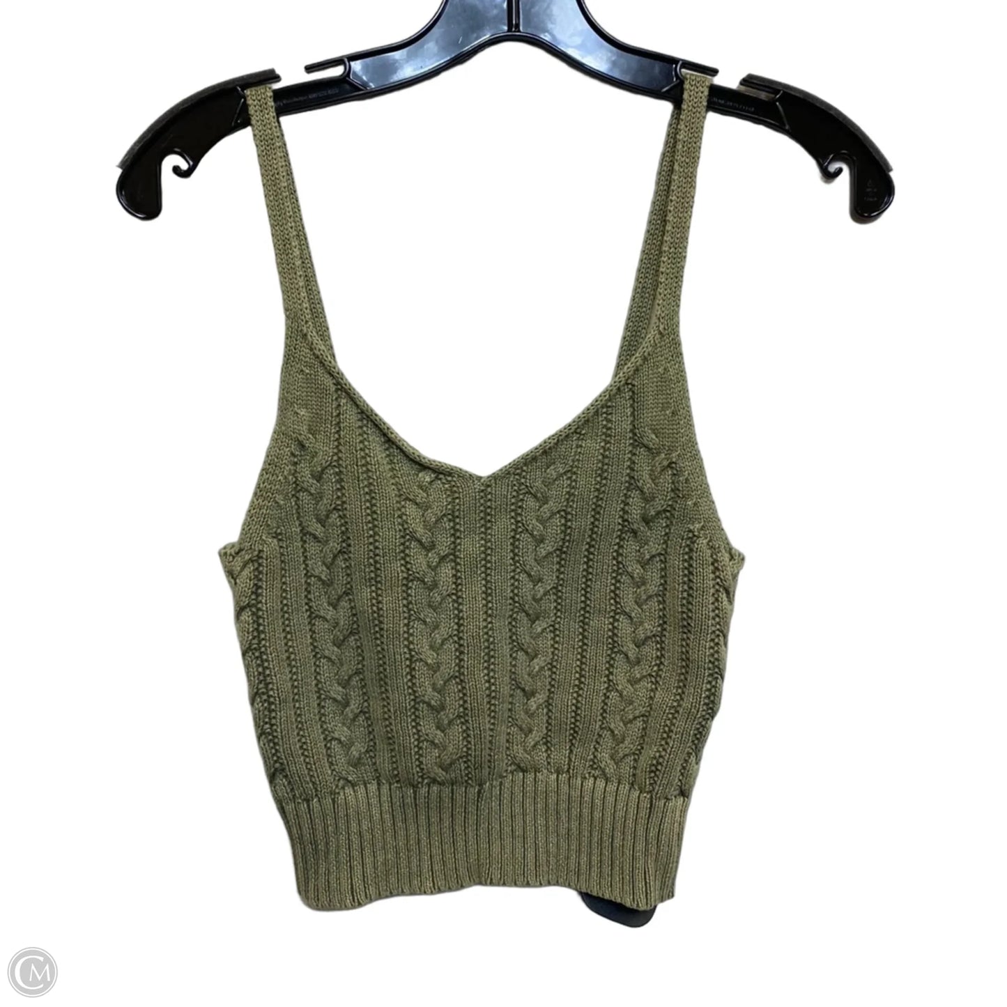 Top Sleeveless By American Eagle In Green, Size: Xs