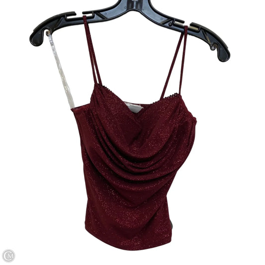 Top Sleeveless By January 7 In Red, Size: S
