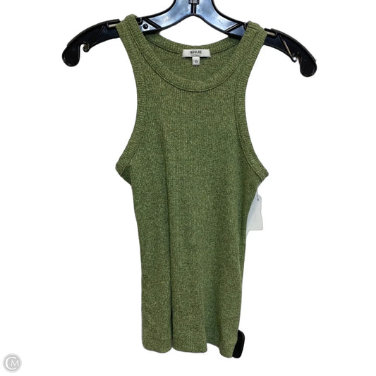 Top Sleeveless Designer By Agolde In Green, Size: Xs