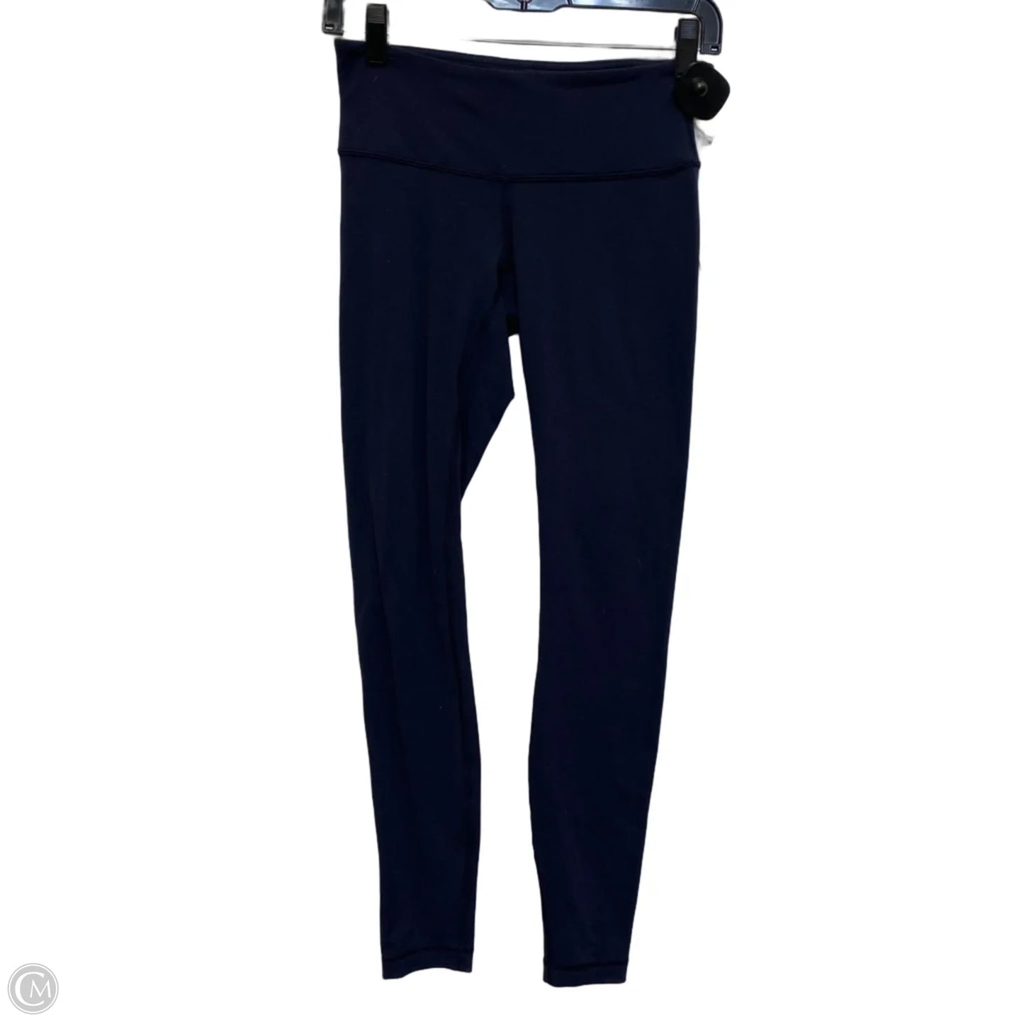 Athletic Leggings By Lululemon In Navy, Size: S