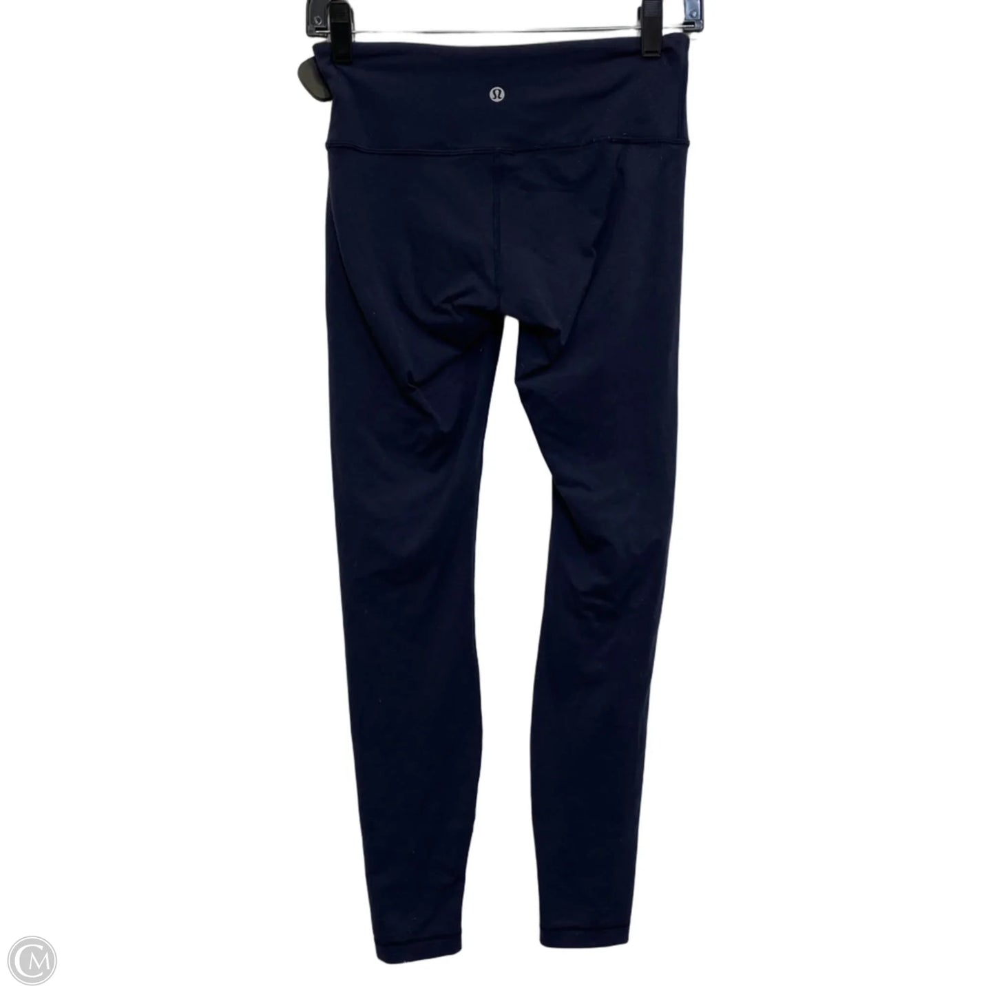 Athletic Leggings By Lululemon In Navy, Size: S