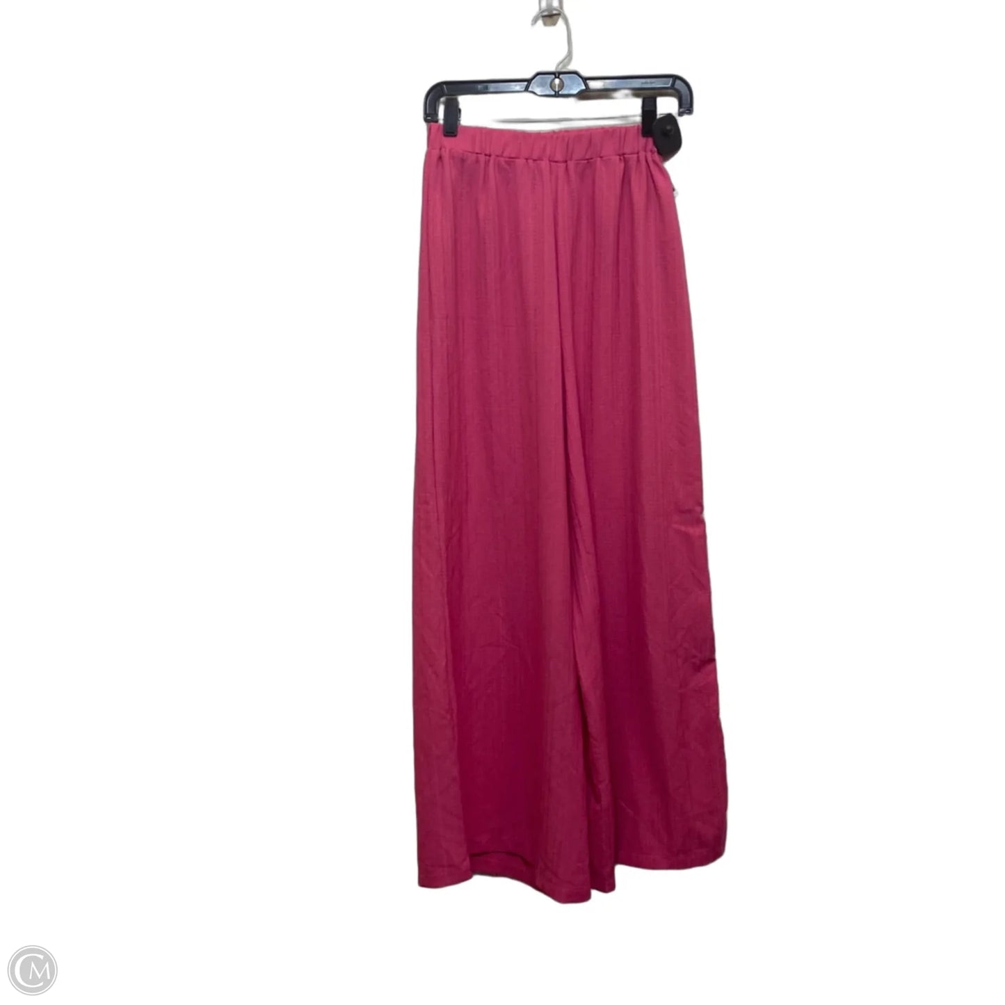 Pants Wide Leg By Shein In Pink, Size: S