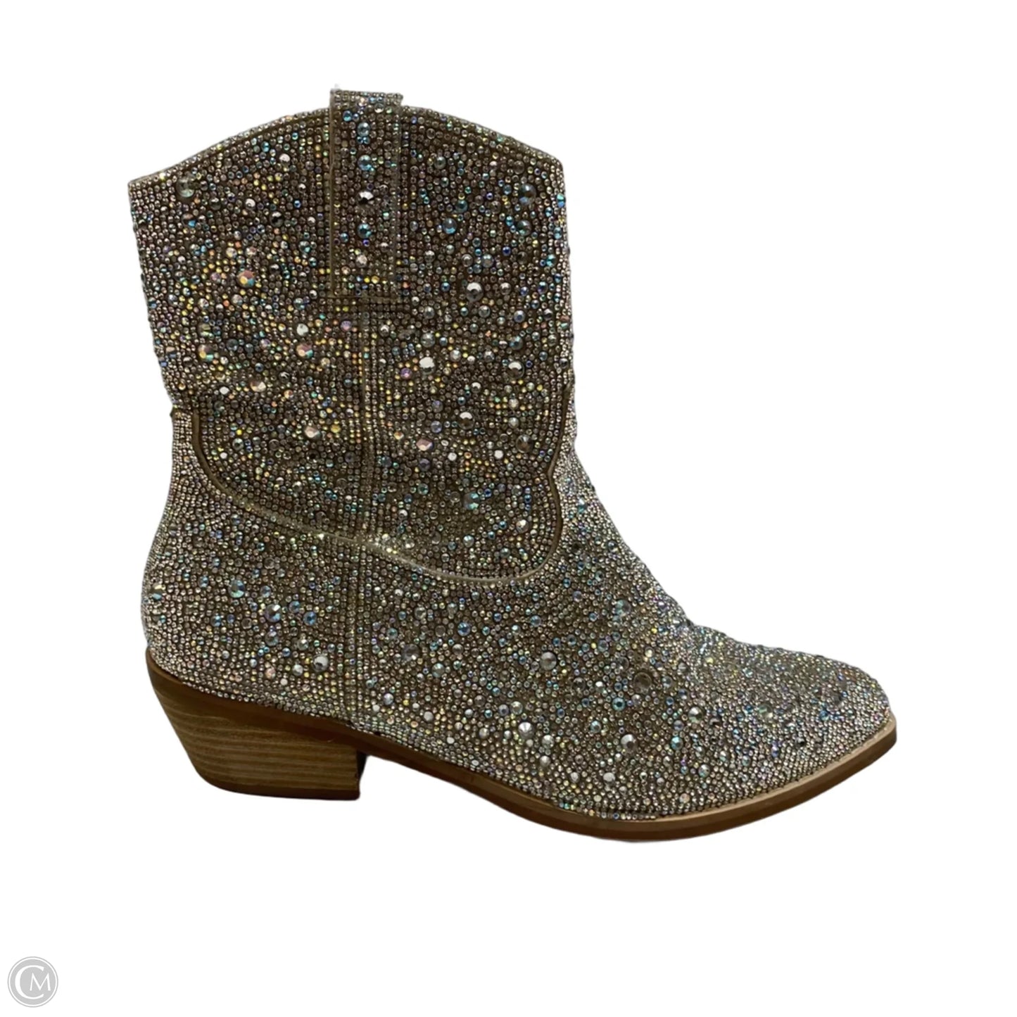 Boots Western By Madden Girl In Silver, Size: 8.5
