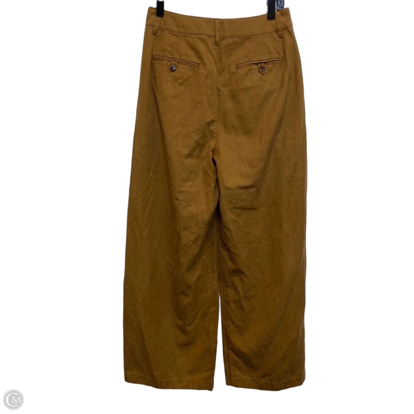 Pants Wide Leg By Madewell In Brown, Size: 4