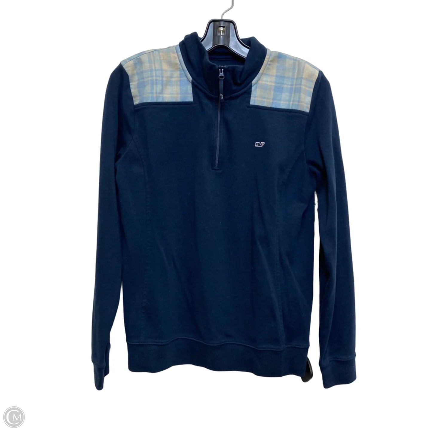 Top Long Sleeve Designer By Vineyard Vines In Navy, Size: S
