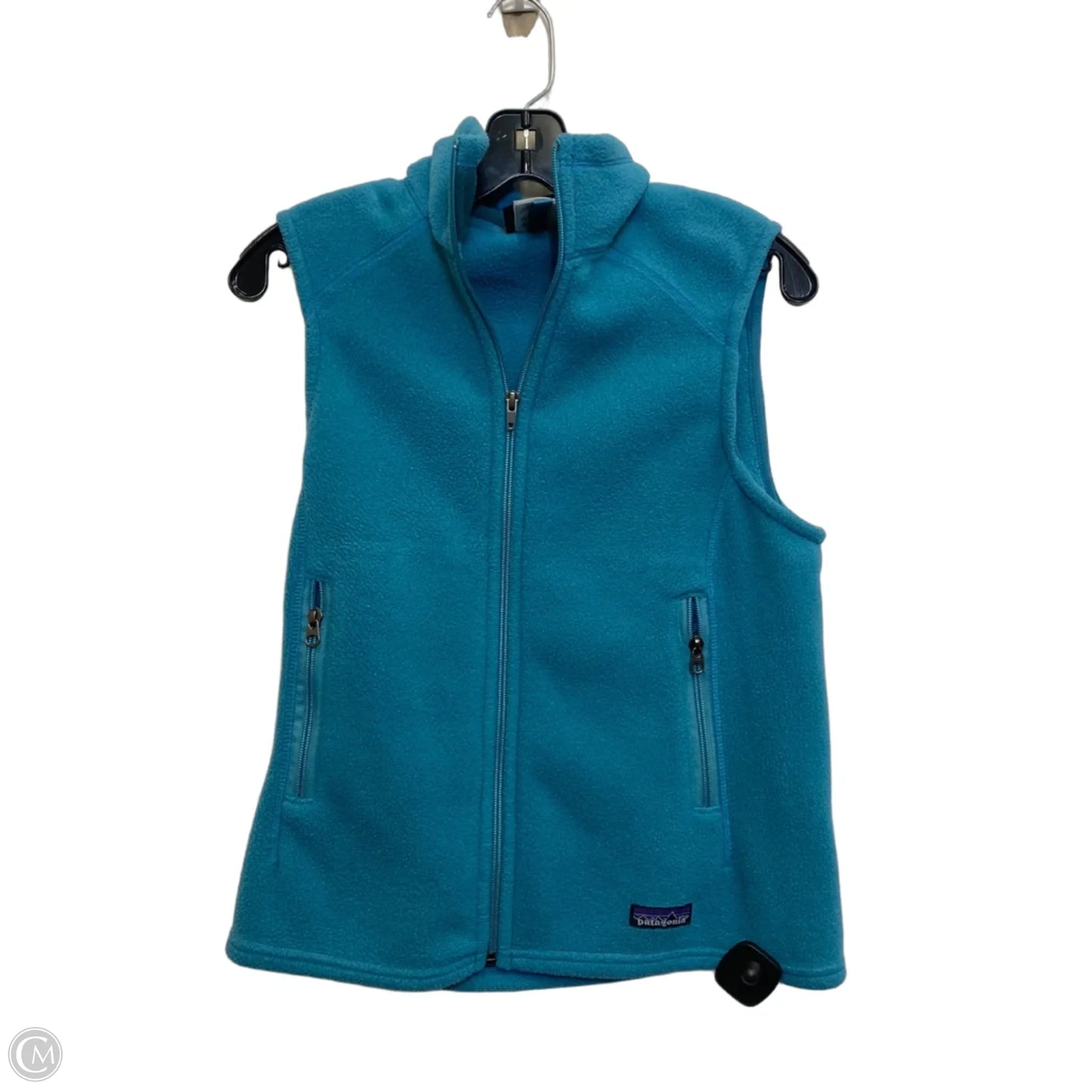 Vest Fleece By Patagonia In Teal, Size: M