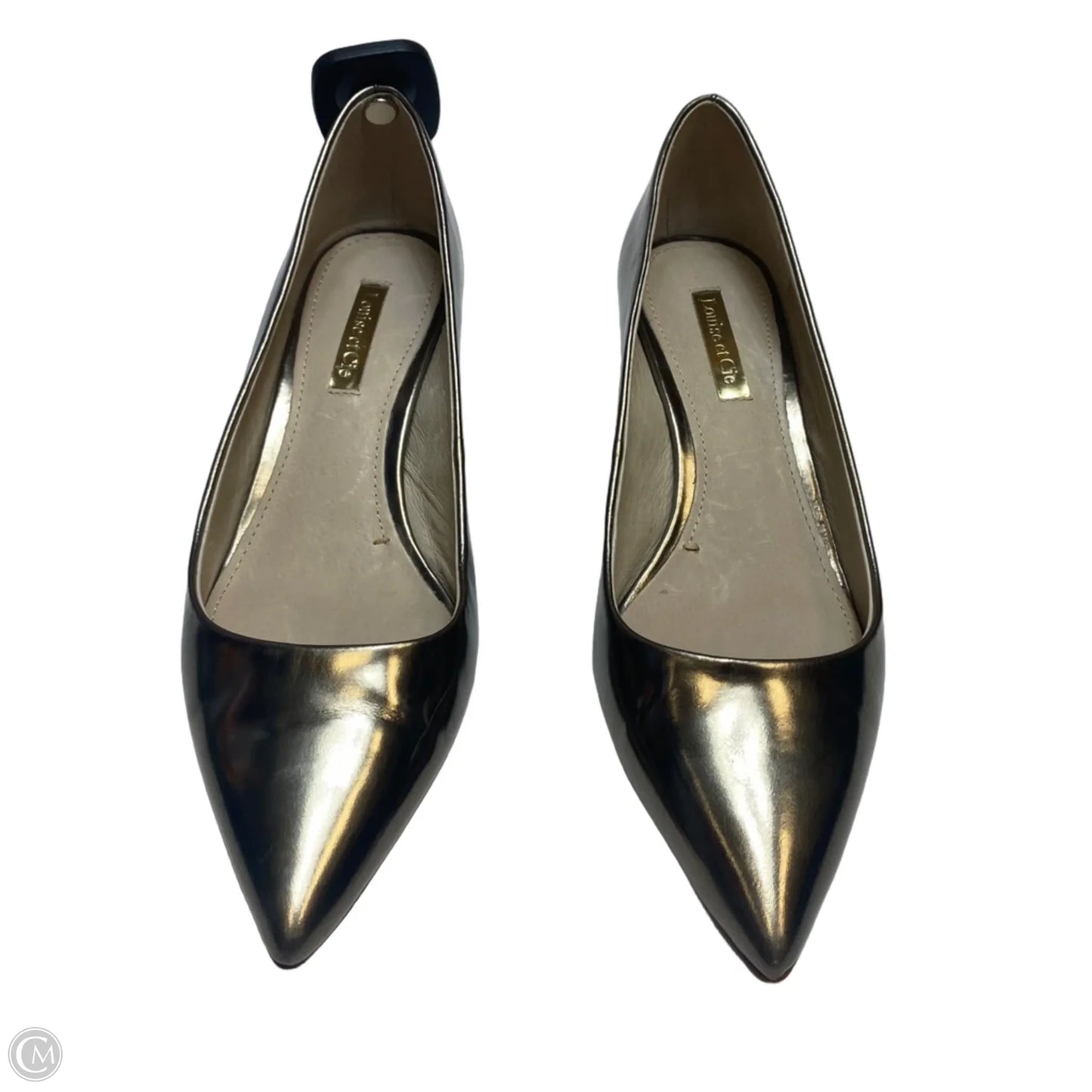 Shoes Heels Kitten By Louise Et Cie In Silver, Size: 7