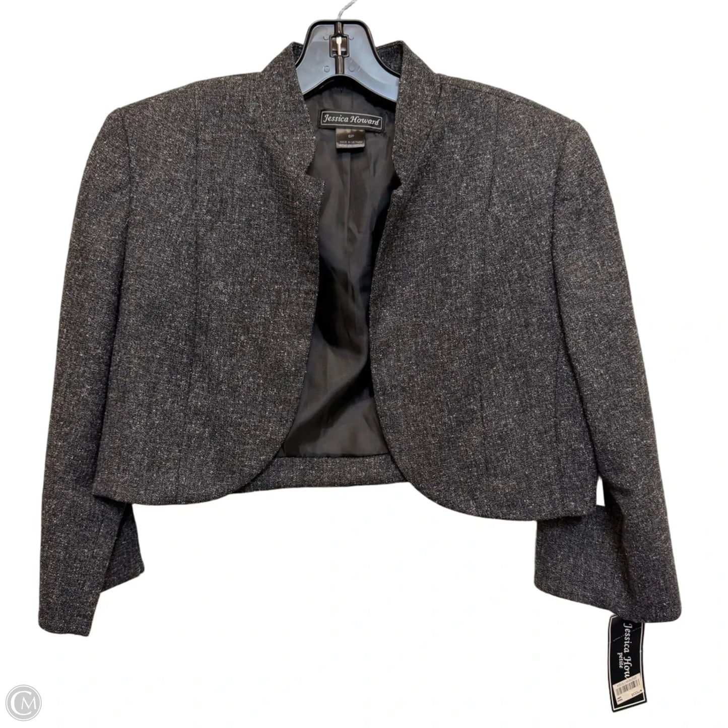 Blazer By Jessica Howard In Grey, Size: Sp