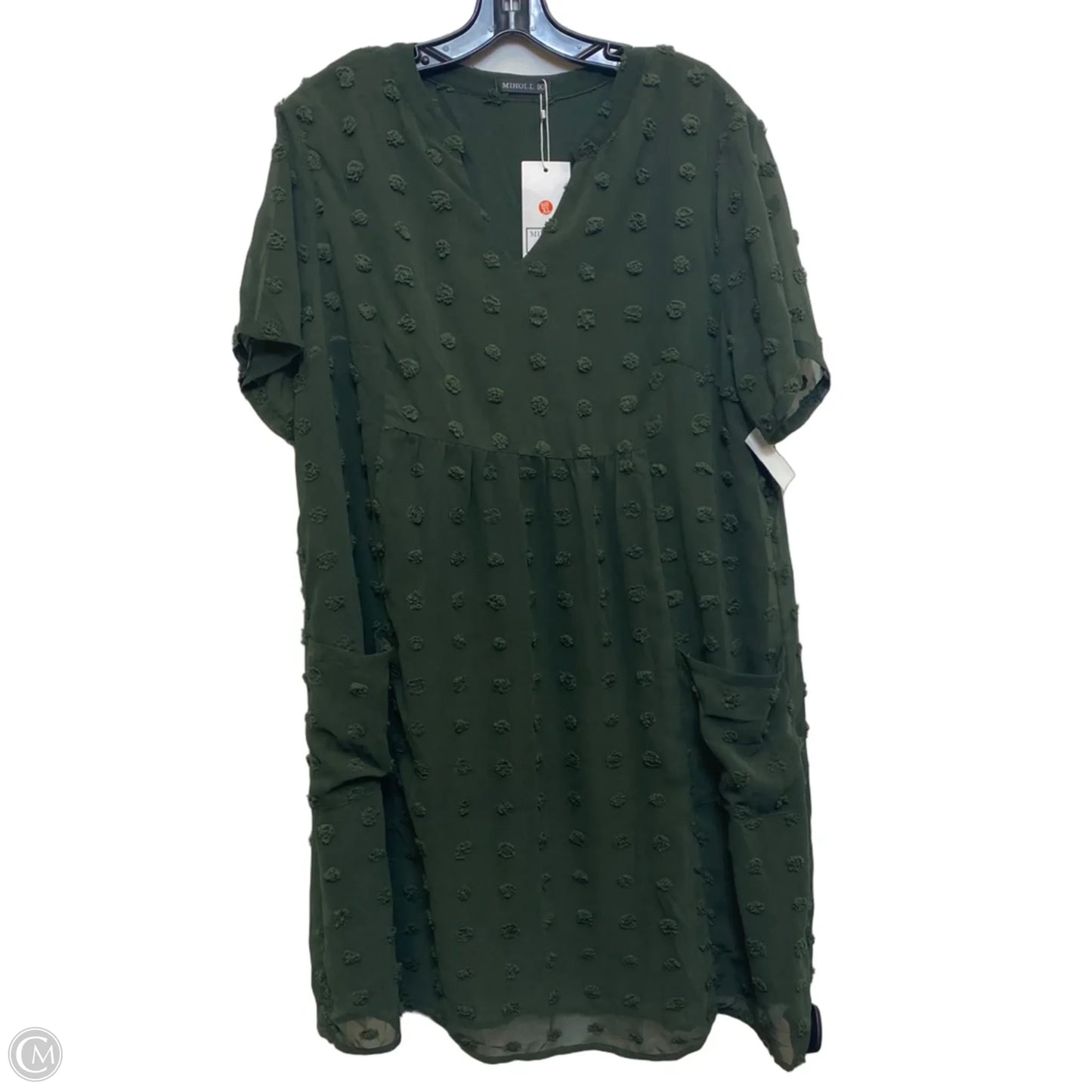 Dress Casual Short By Miholl In Green, Size: Xl