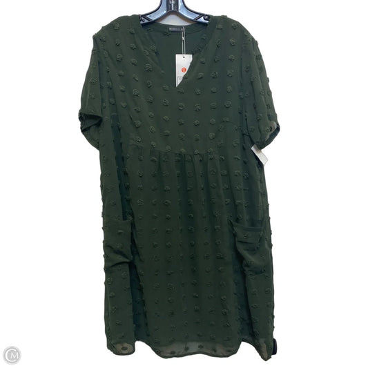 Dress Casual Short By Miholl In Green, Size: Xl