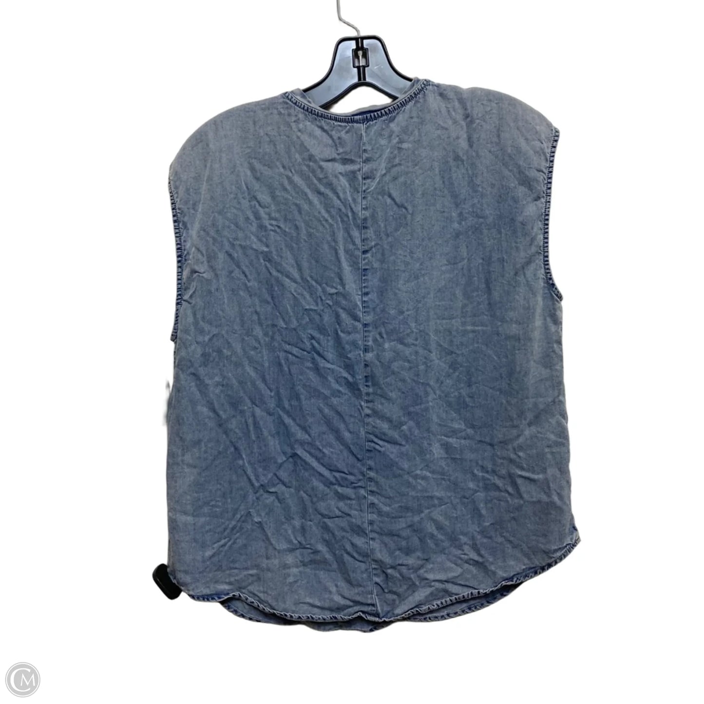 Top Sleeveless By Dear John In Blue, Size: S