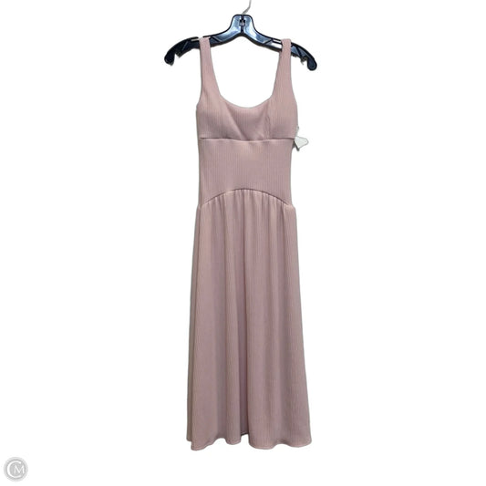 Dress Casual Midi By Derek Heart In Pink, Size: Xs