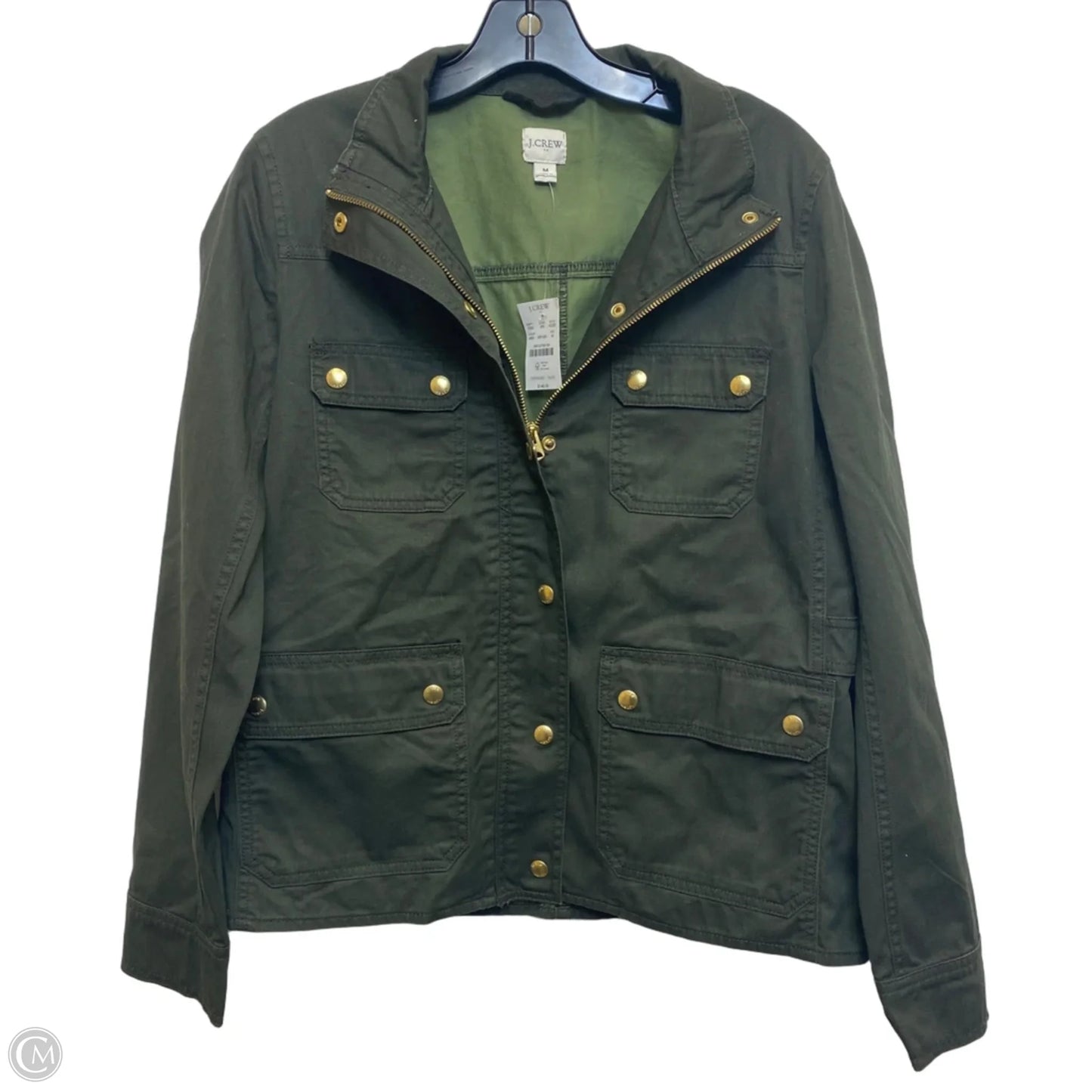 Jacket Utility By J. Crew In Green, Size: M