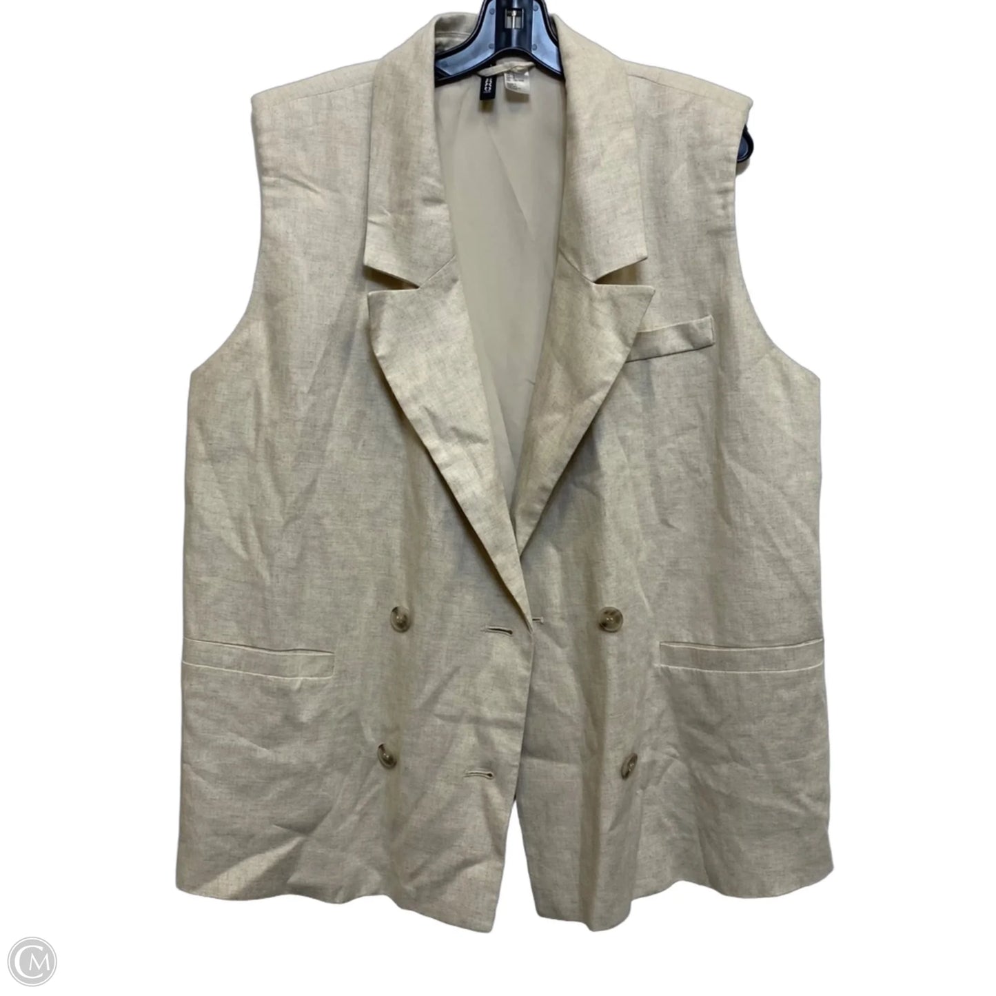 Vest Other By Divided In Tan, Size: L