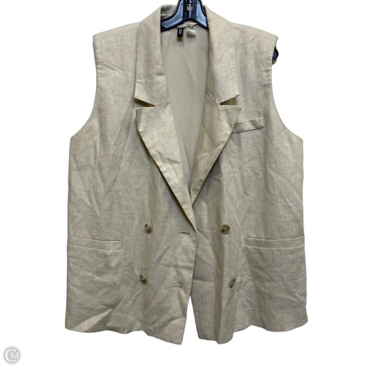 Vest Other By Divided In Tan, Size: L