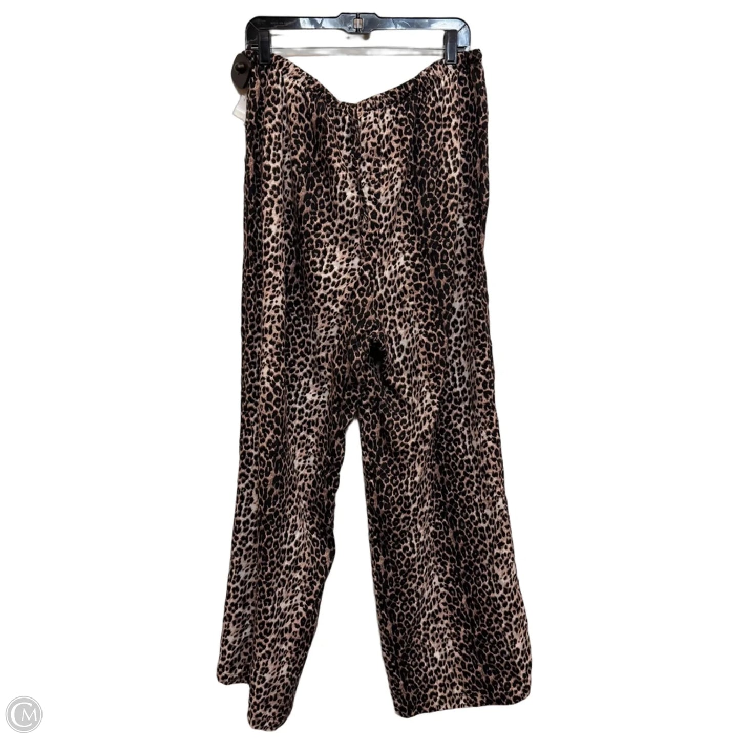 Pants Wide Leg By Sincerely Jules In Animal Print, Size: Xl