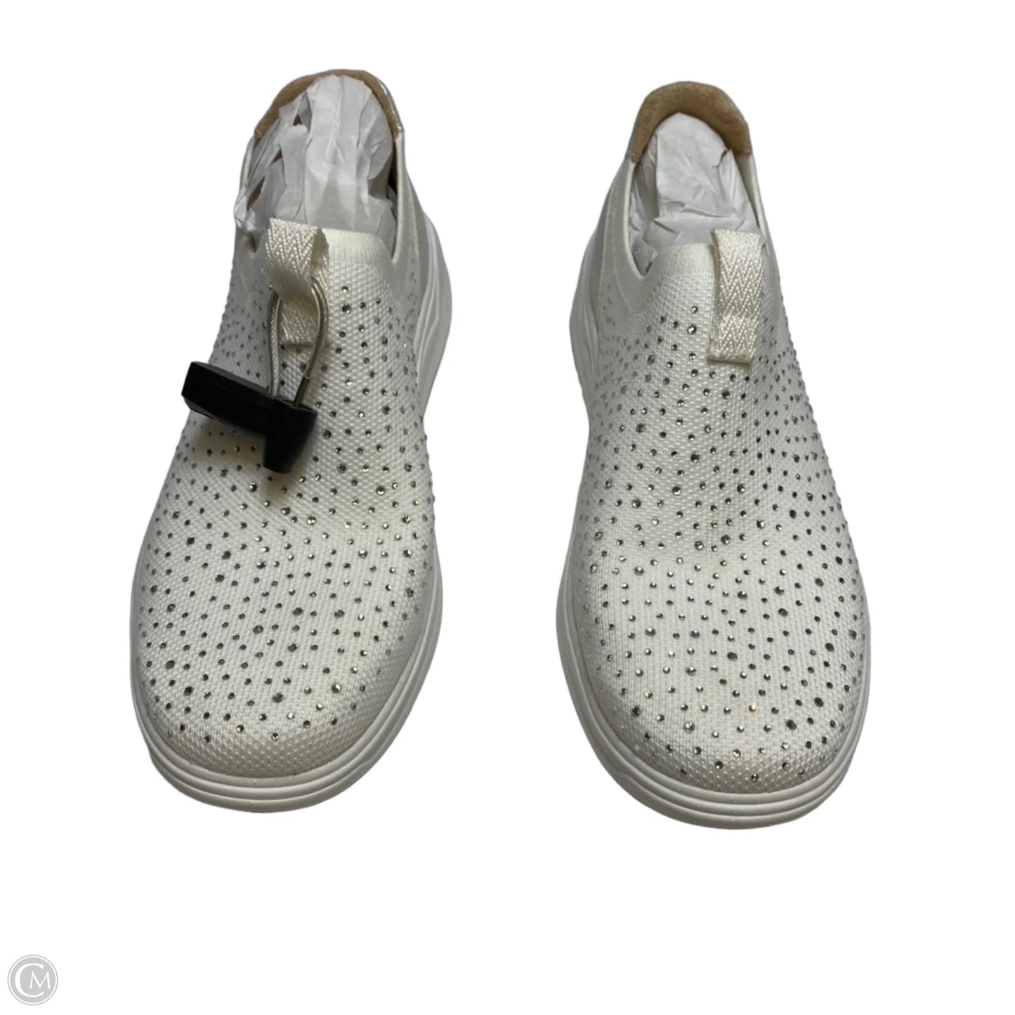 Shoes Sneakers By Bzees In White, Size: 7.5