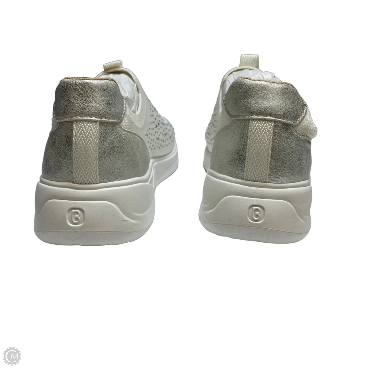Shoes Sneakers By Bzees In White, Size: 7.5