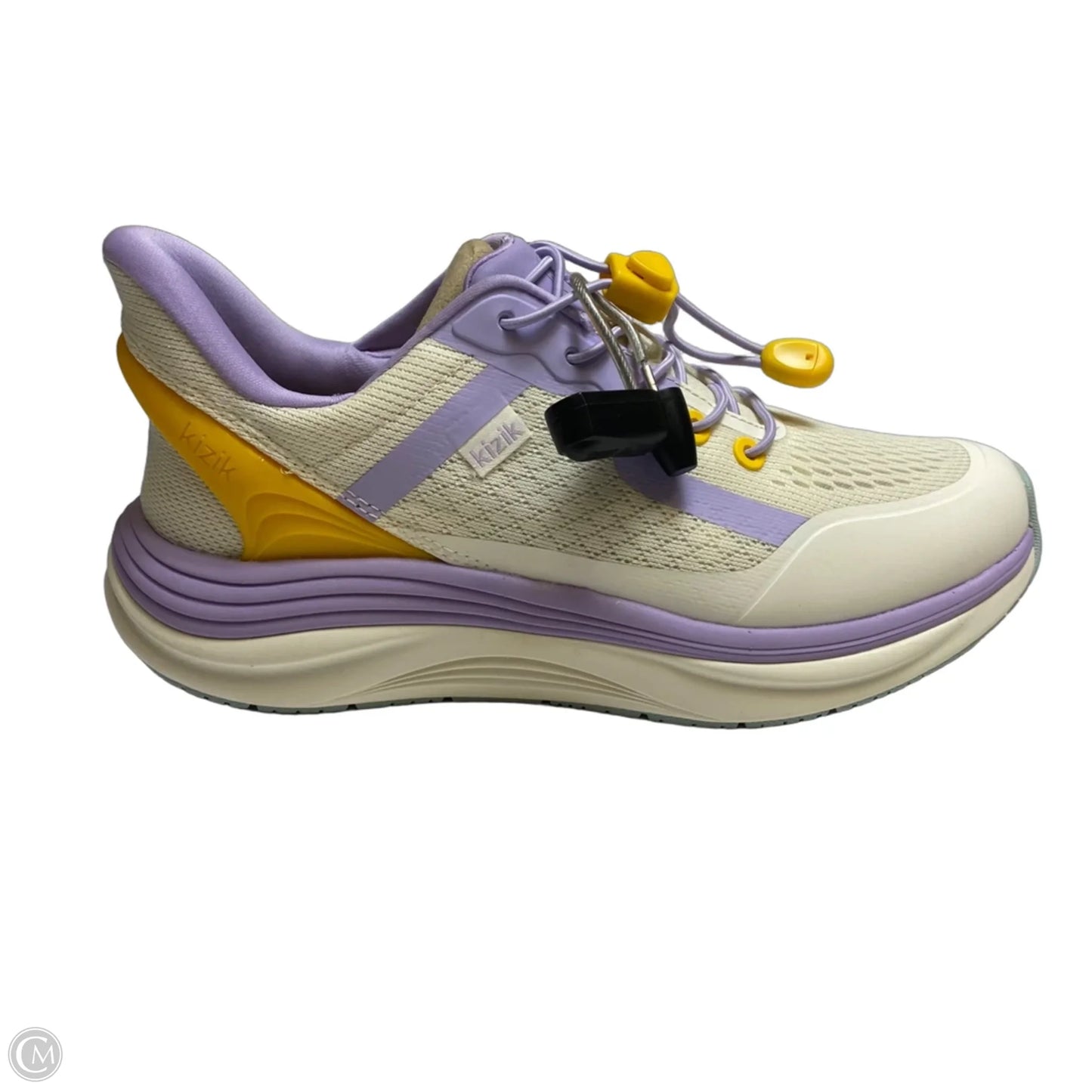 Shoes Athletic By Kizik In Cream & Purple, Size: 7.5