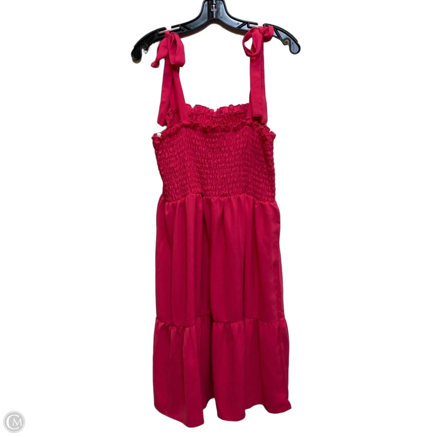 Dress Casual Short By Shein In Pink, Size: M