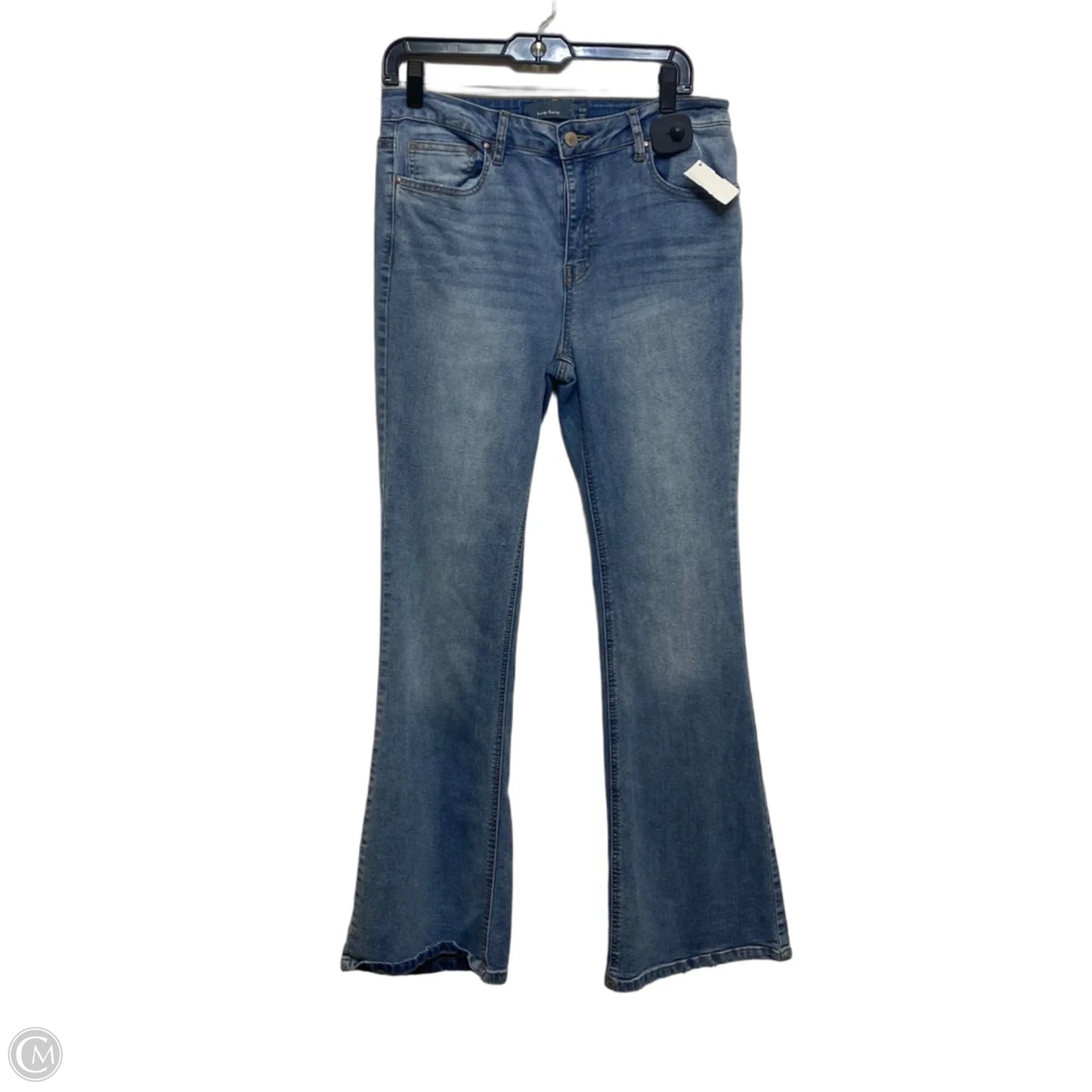 Jeans Flared By Indigo Rising In Blue Denim, Size: 10