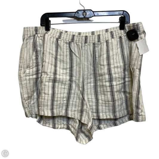 Shorts By Universal Thread In Cream & Grey, Size: Xl