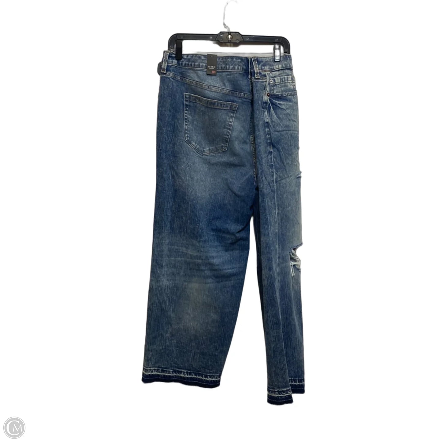 Jeans Wide Leg By Torrid In Blue Denim, Size: 20
