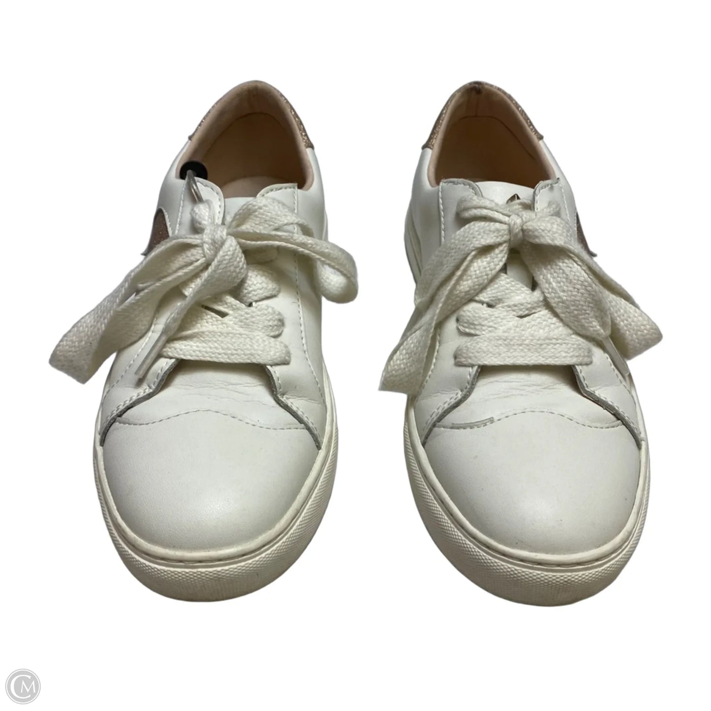 Shoes Designer By Kate Spade In Cream & Pink, Size: 8.5