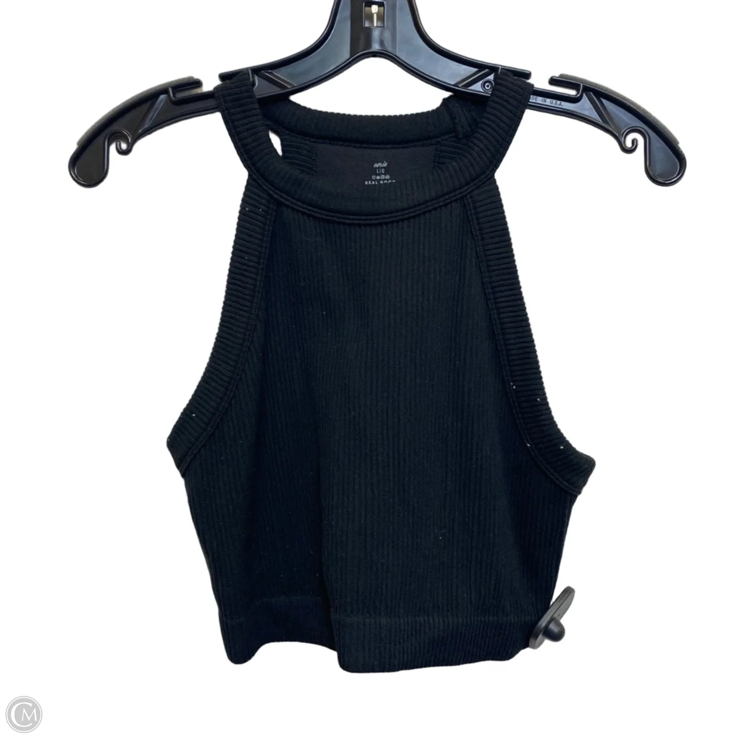 Top Sleeveless By Aerie In Black, Size: L
