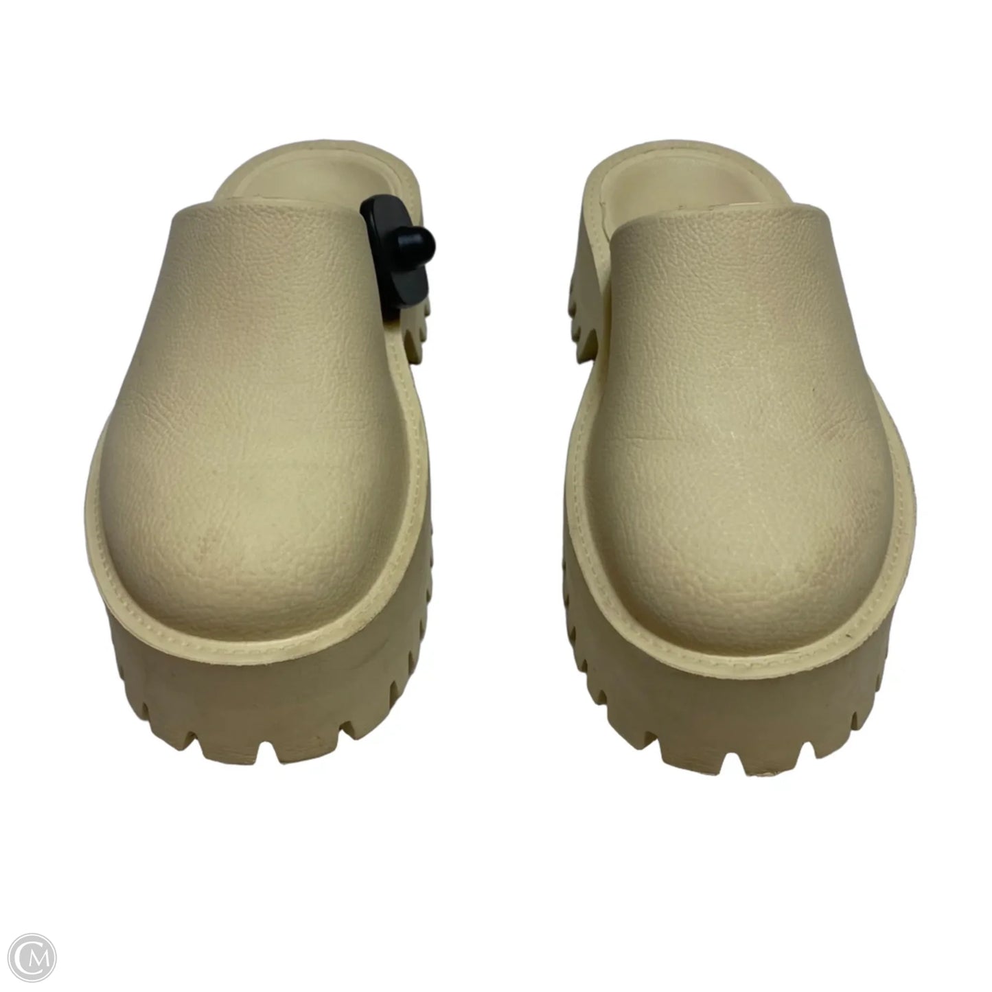 Shoes Designer By Jeffrey Campbell In Cream, Size: 7