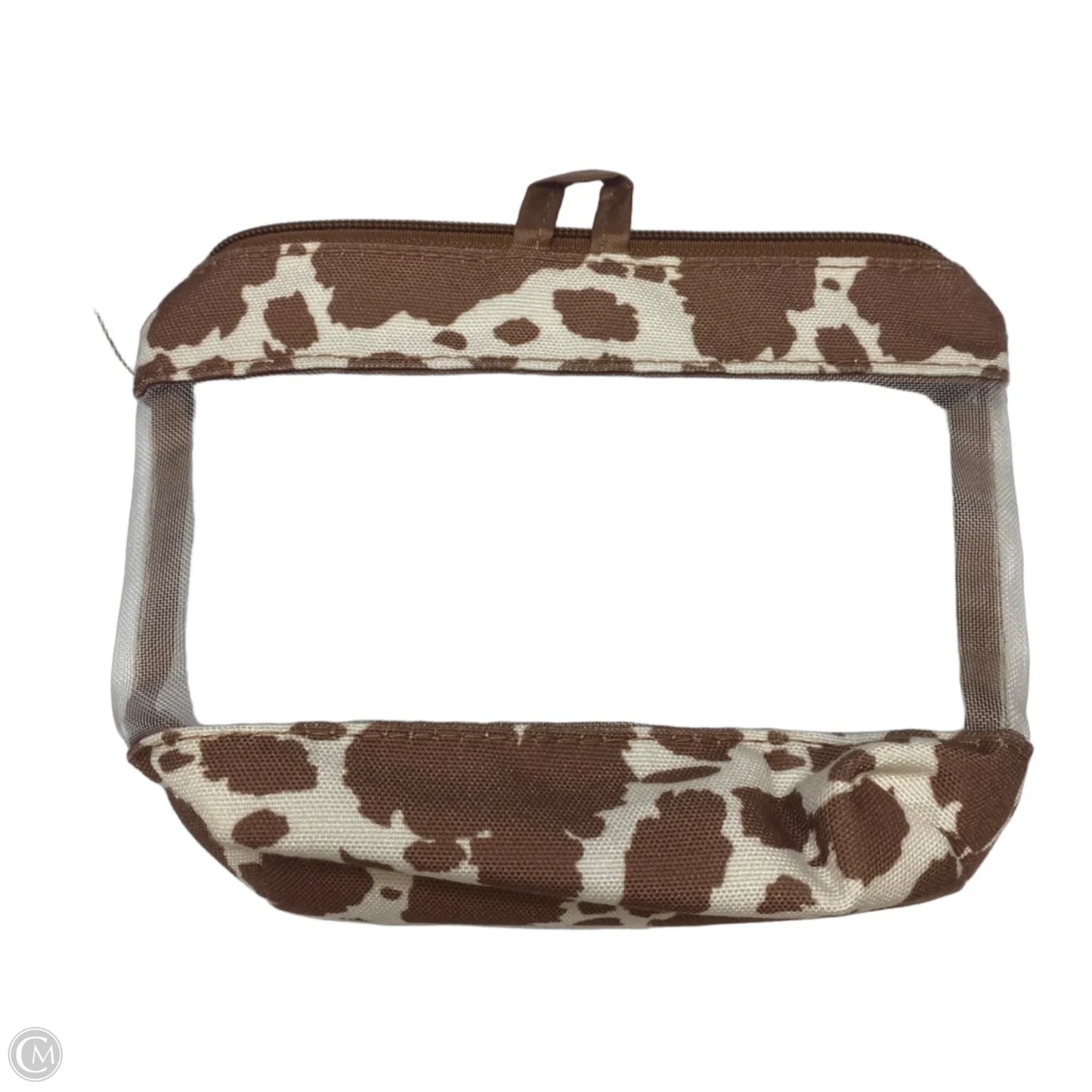 Makeup Bag By Luxe + Willow, Size: Small