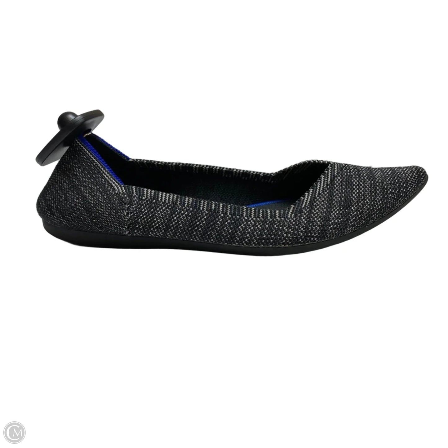 Shoes Designer By Rothys In Grey & White, Size: 7