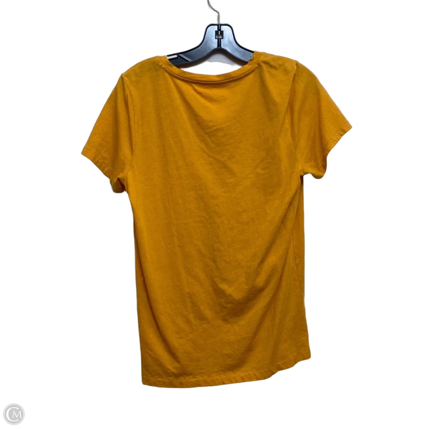 Top Short Sleeve Basic By J. Crew In Orange, Size: L