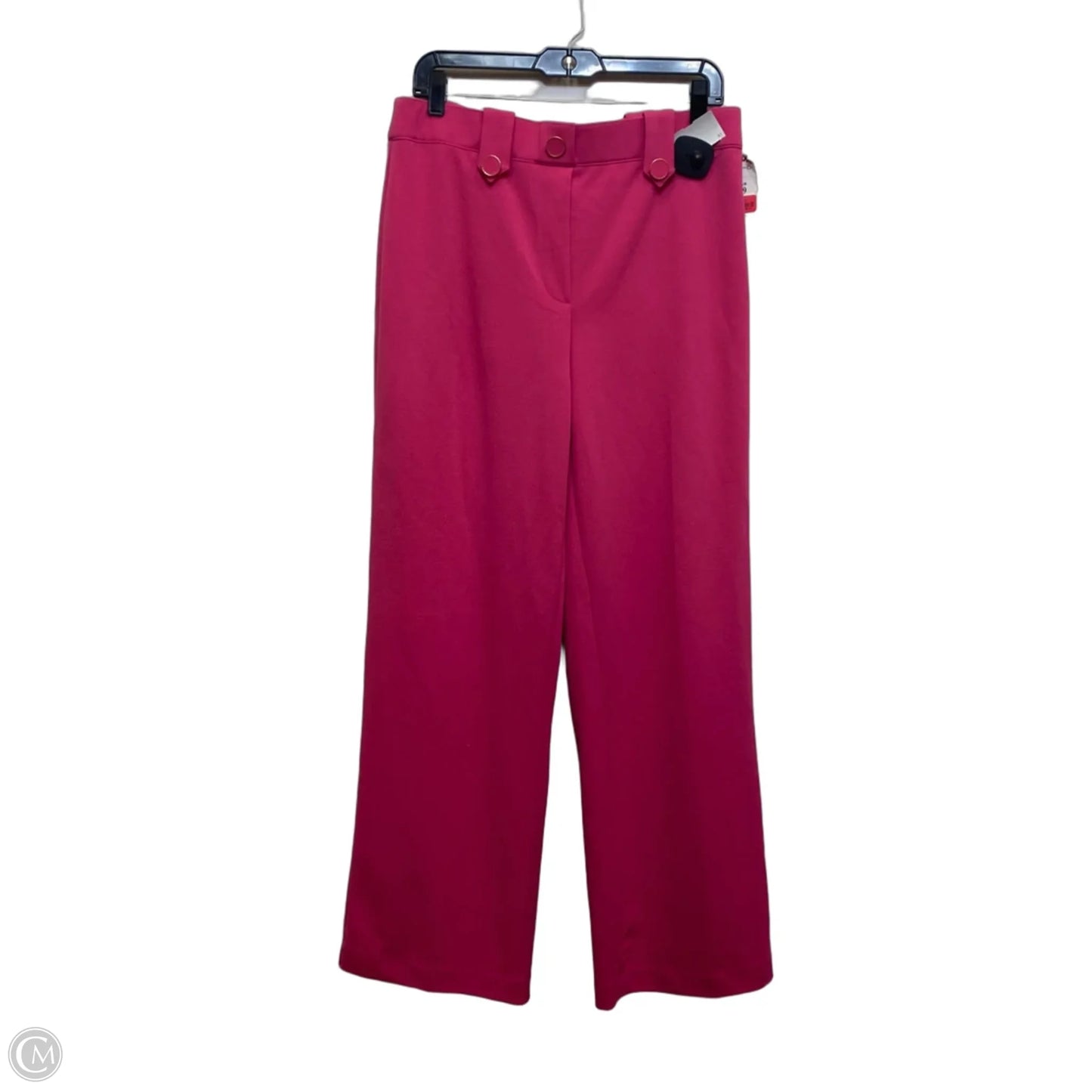 Pants Wide Leg By Jules & Leopold In Pink, Size: L