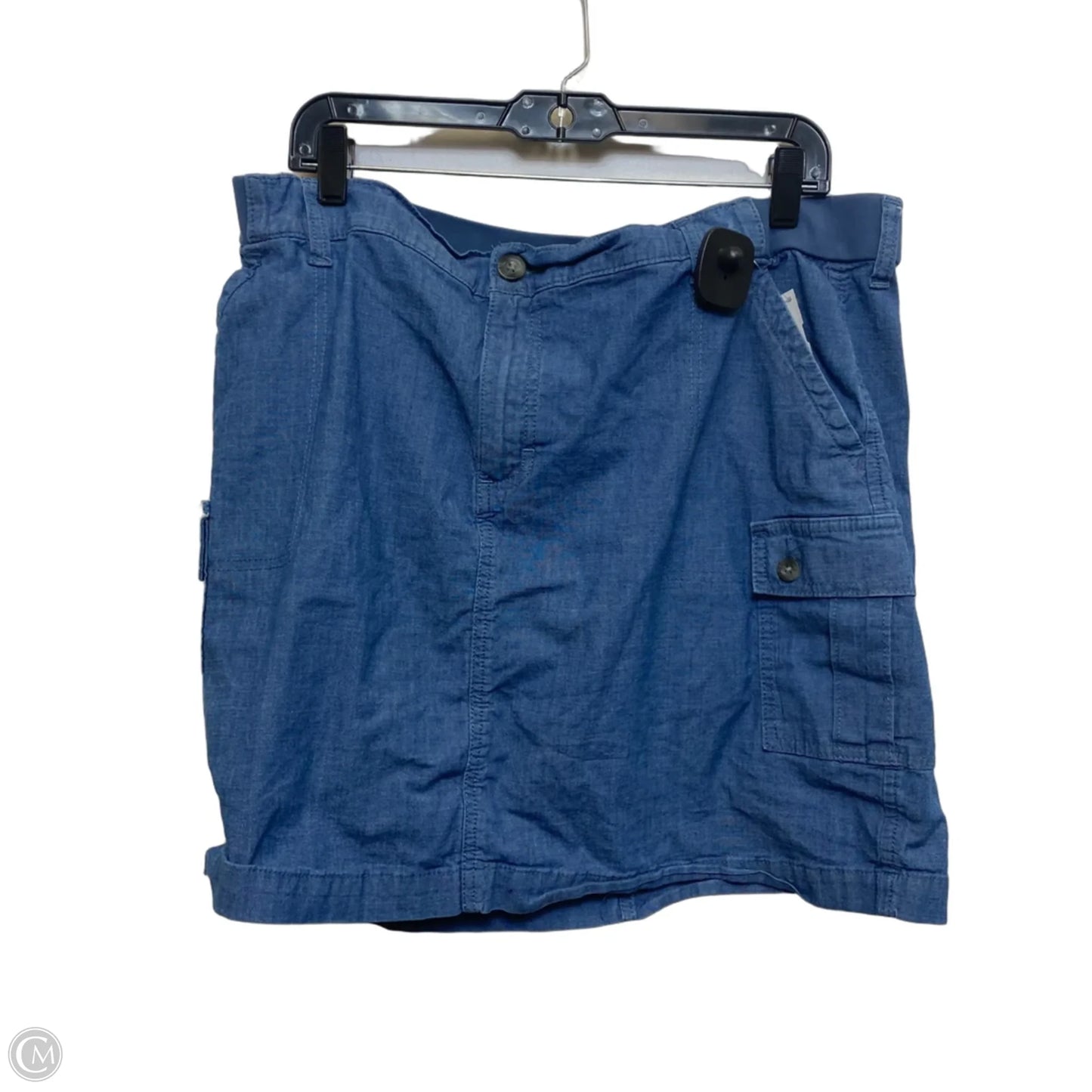 Skort By Lee In Blue, Size: 1x