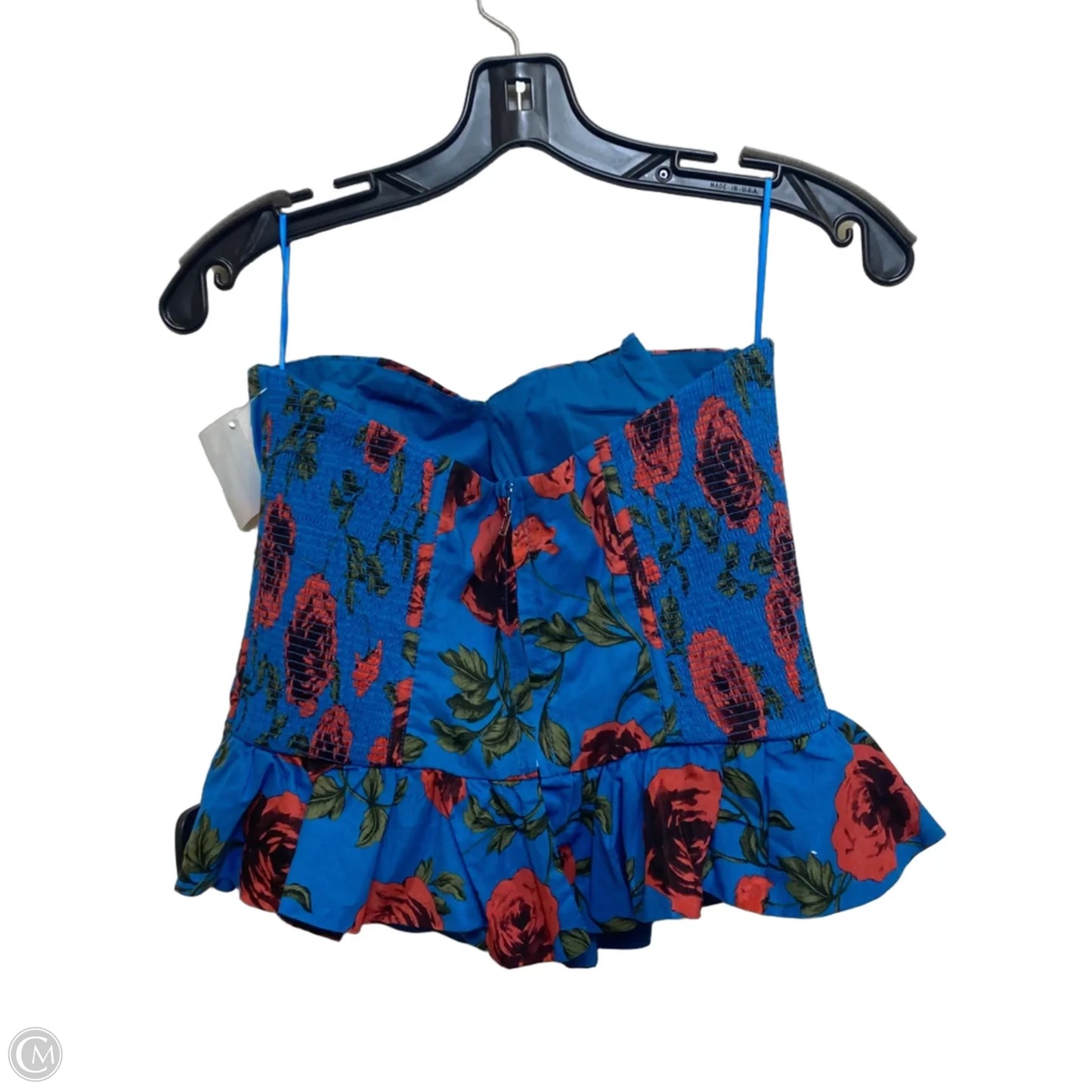 Top Sleeveless By Vici In Blue & Red, Size: L